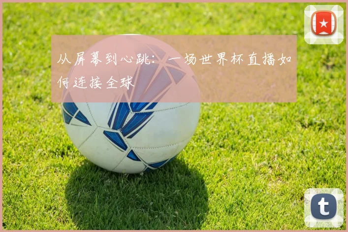 从屏幕到心跳：一场世界杯直播如何连接全球