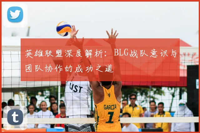 英雄联盟深度解析：BLG战队意识与团队协作的成功之道