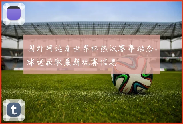 国外网站看世界杯热议赛事动态，球迷获取最新观赛信息